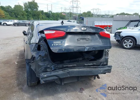 2016 Kia Forte Lx из США, поврежденный, VIN KNAFX4A68G5559290